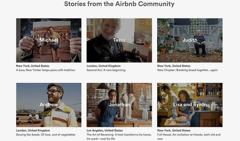 stories from airbnb community