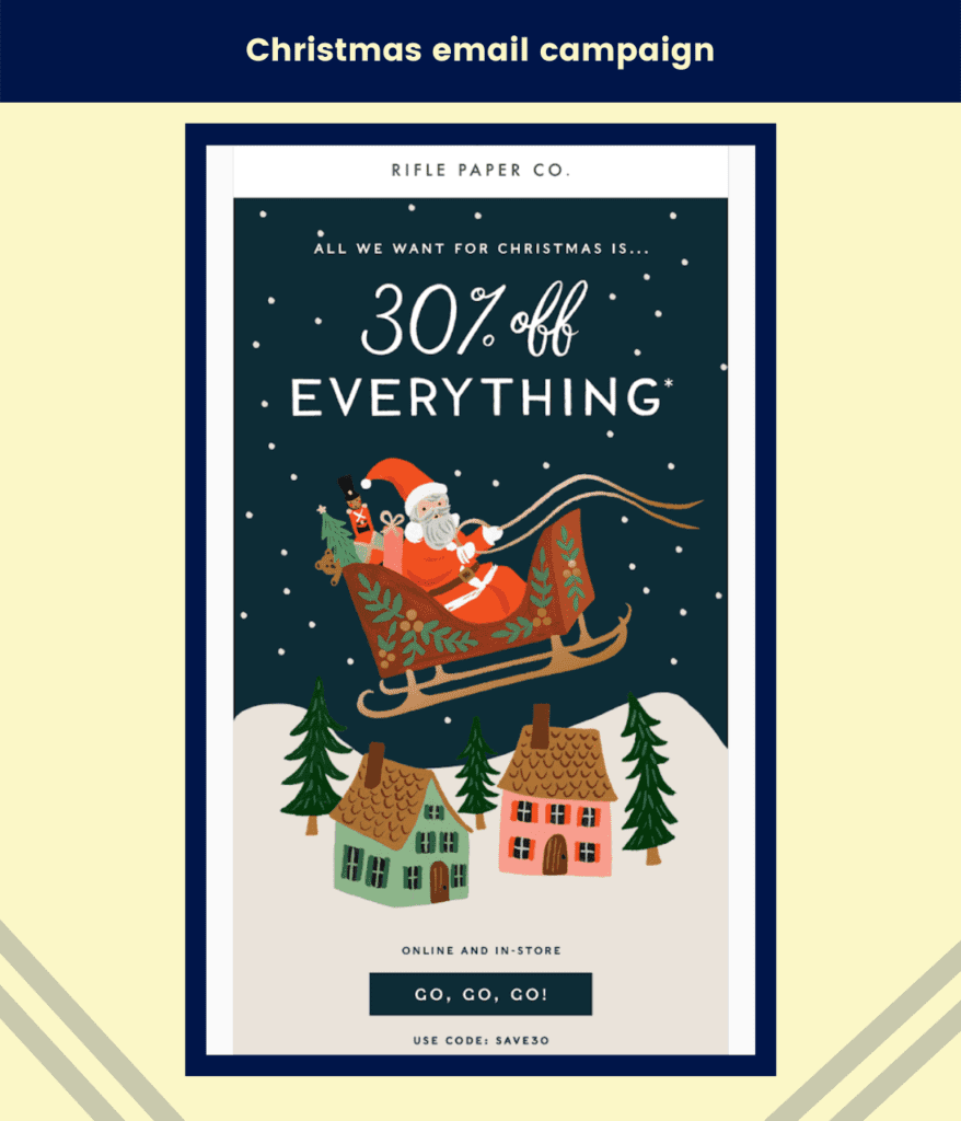 Holiday Email Campaigns