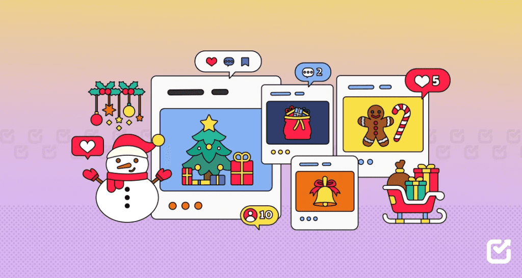 Christmas social media marketing
